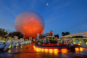 Disney world Epcot fire